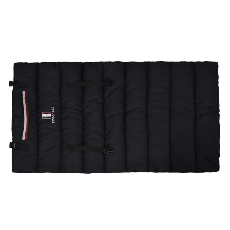 Kingsland Willows Dog Bed with Carry Handle and Buckles  - Navy 